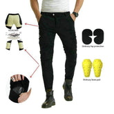 Pantalones vaqueros de motociclista resistentes al desgaste